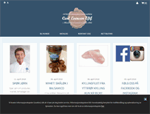 Tablet Screenshot of carlevensen.no
